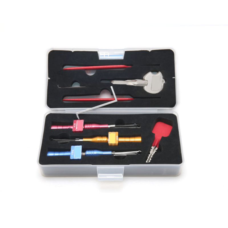 High-Carbon Steel Cross Lock Pick Tool with Corrosion-Resistant Finish and Precision Heat Treatment for Locksmithing