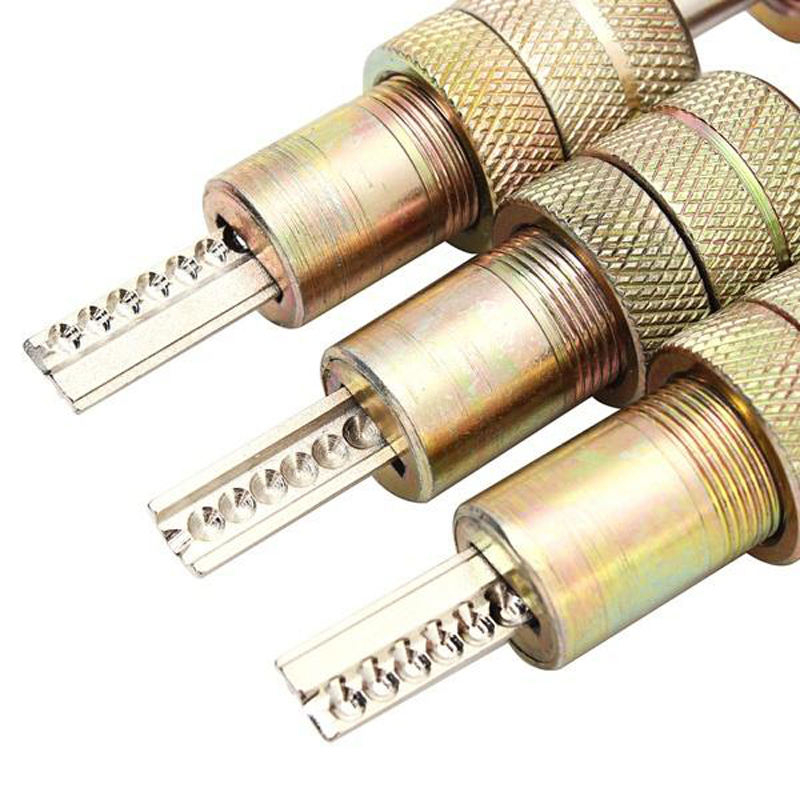 3 Pcs Telescopic RC30 Model Kaba Dimple Lock Quick Forced Open Tool Set for Professional Locksmith Tools