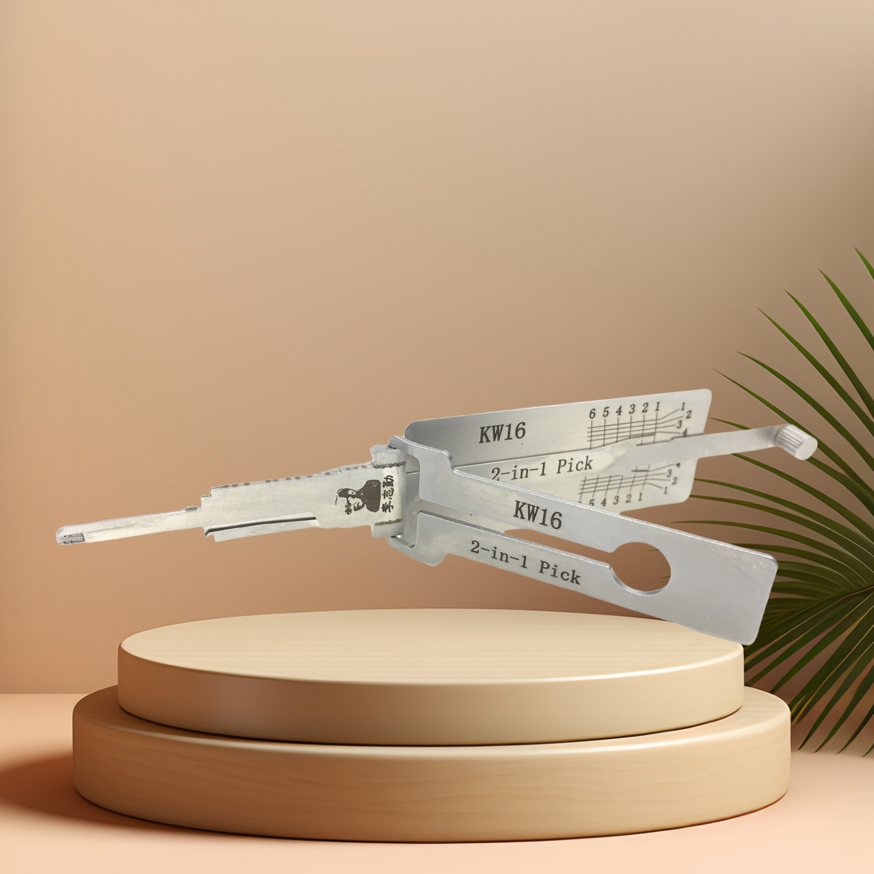 Lishi Tool KW16 Model 2-in-1 Functionality Lock Pick Tool for Non-Destructive Entry