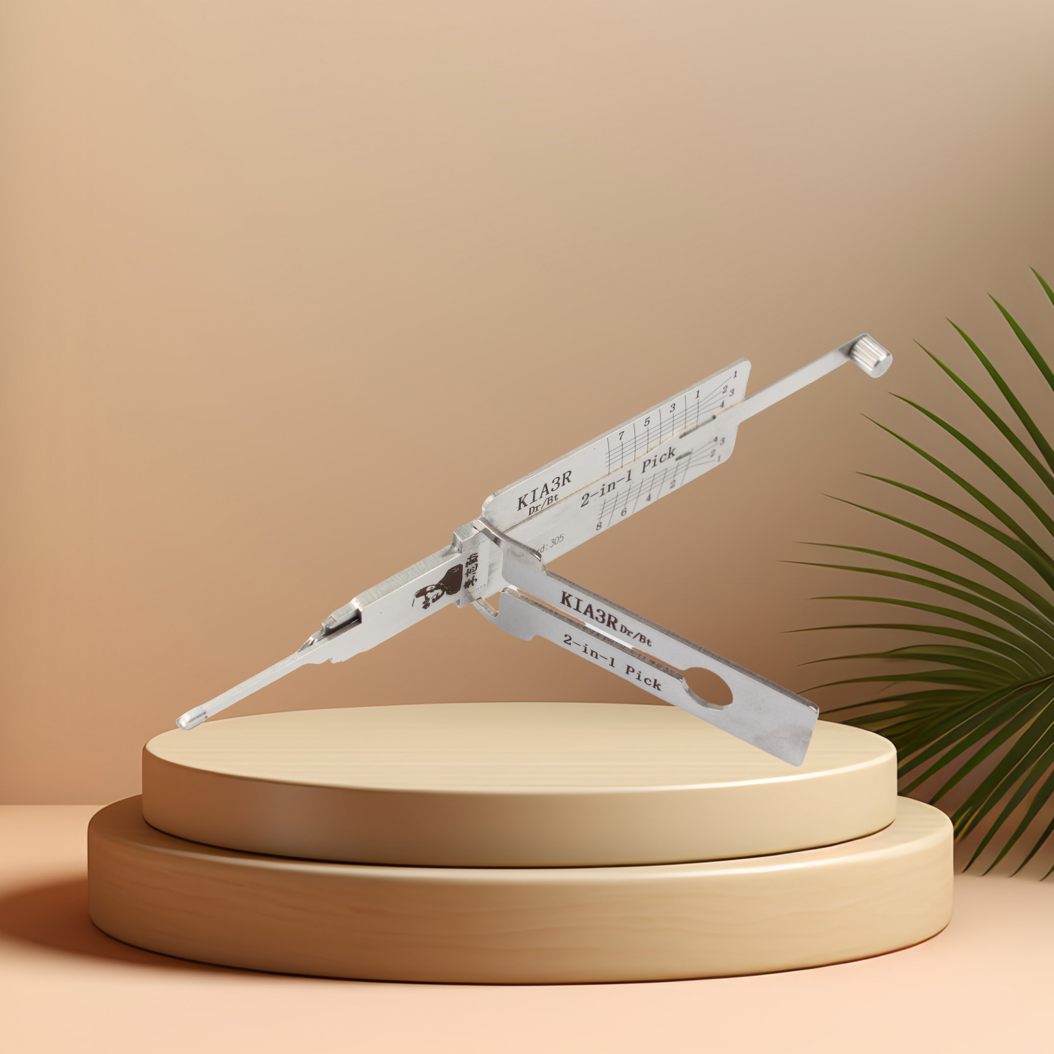 Lishi KIA3R 2 in 1 Auto Car Door Lock Picks Decoder Unlock Tool