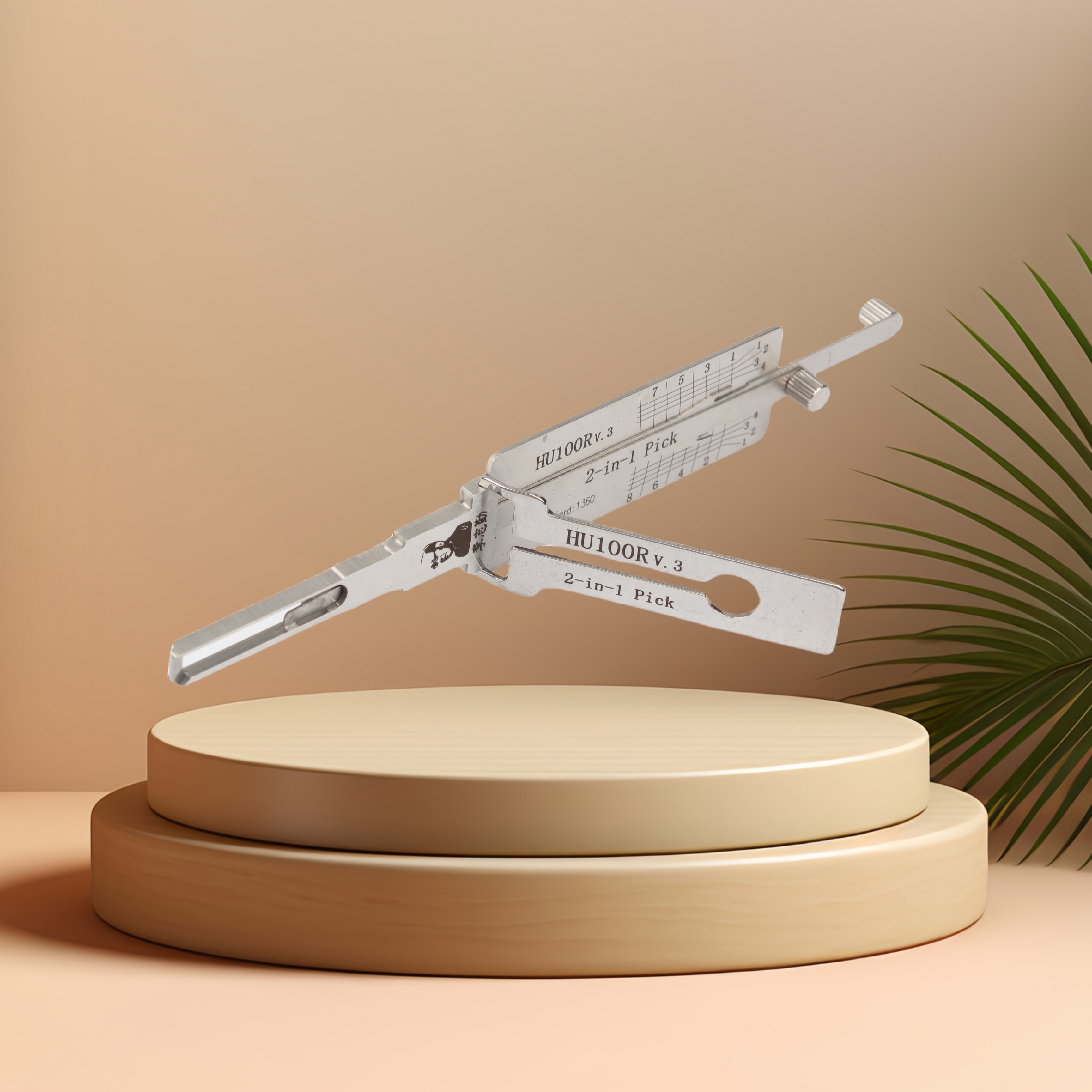 Lishi 2 in 1 HU100R/HU127 Lock Pick for Ignition Lock Door Lock and Decode Genuine for 2010 New BMW