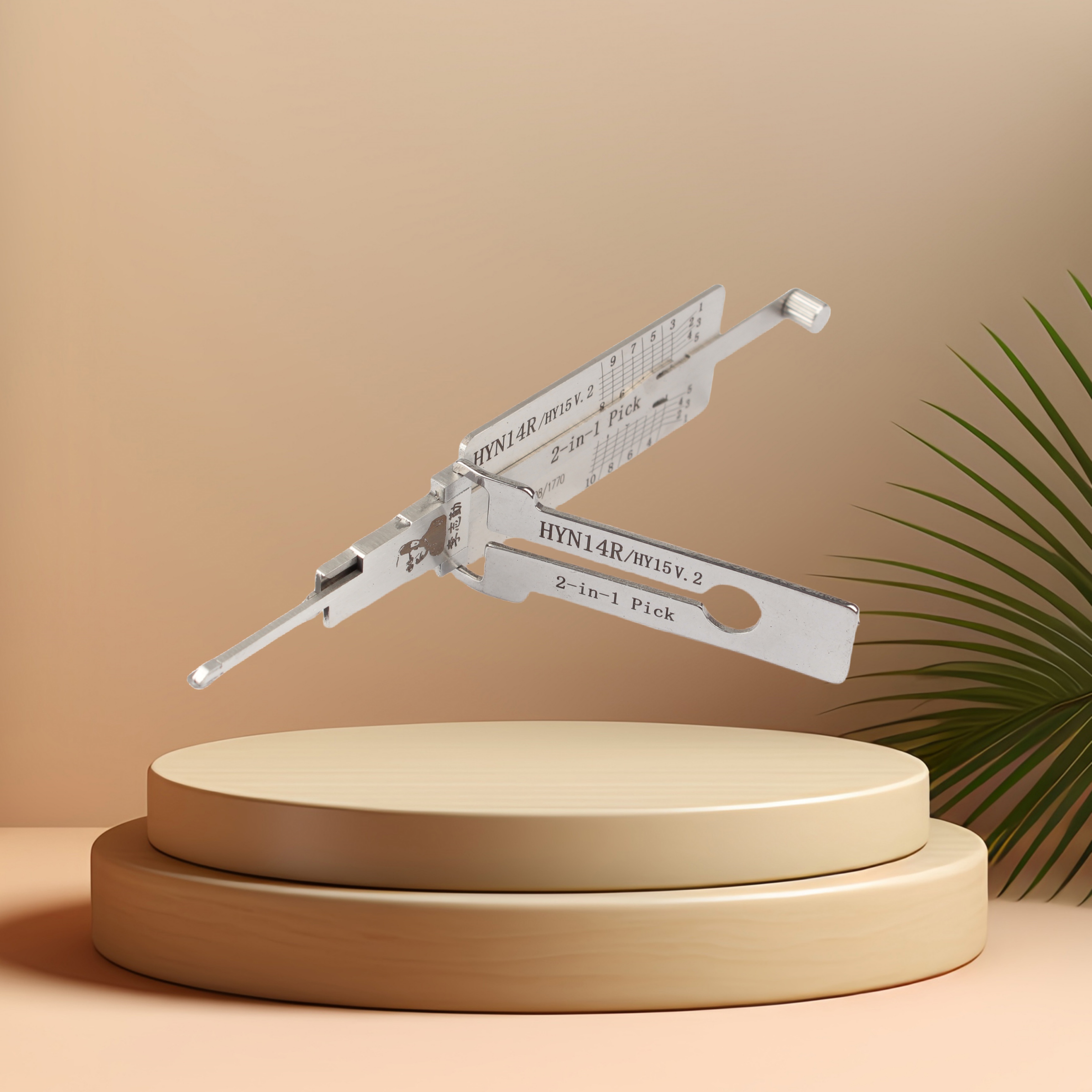 LISHI 2 in 1 HY15 HYN14R Laser Key New Car Decoder and Lock Pick Combination Genuine for Hyundai, Sonata NF K2