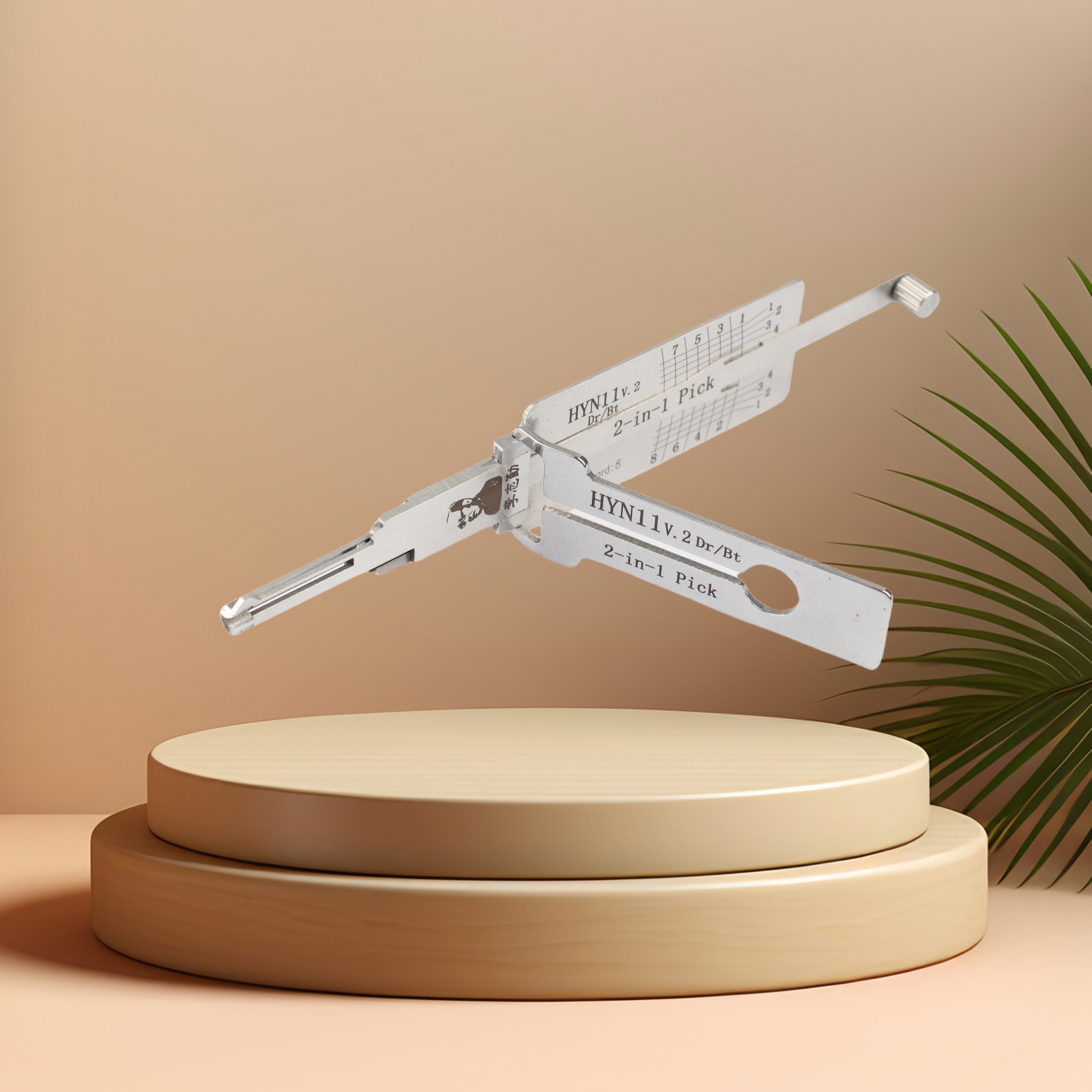 Lishi HYN11 2 in 1 DR BT Lock Pick and Decoder for Car Locksmith Tools