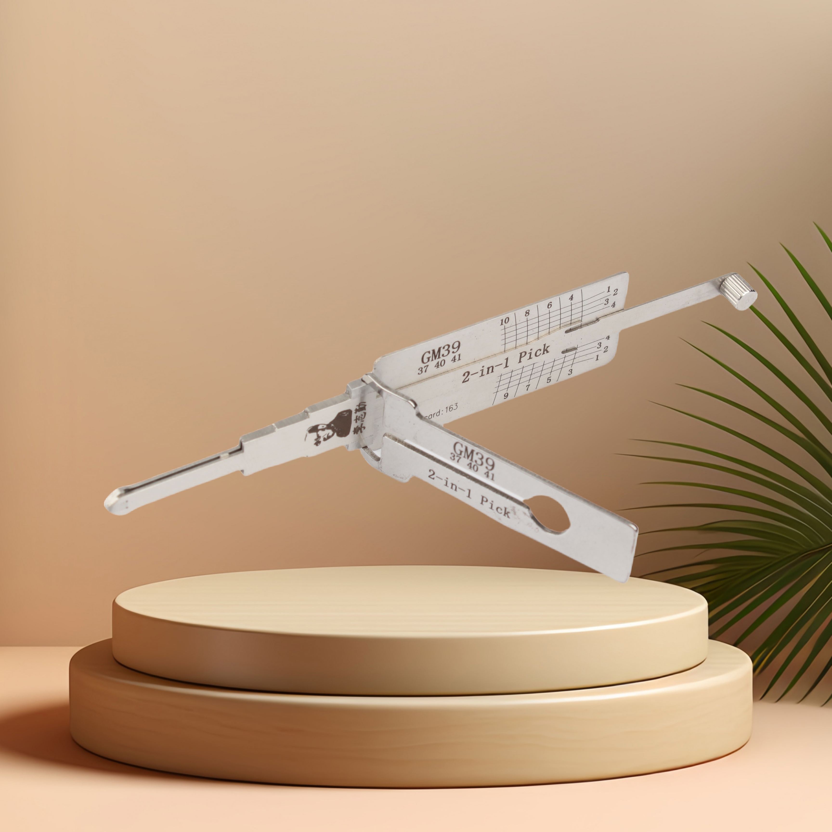 GM39 Lishi 2 in 1 Lock Pick Set Hand Tool Suit Decoder Lishi Opener Locksmith Tools for Vehicle