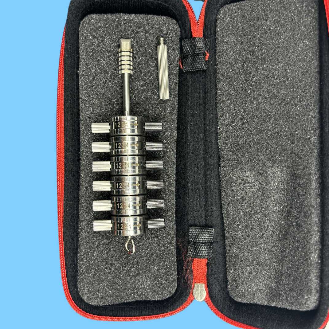 Metal Construction Lock Pick Key Model 2528 for Ford Transit Mondeo Focus - Professional Locksmith Tool