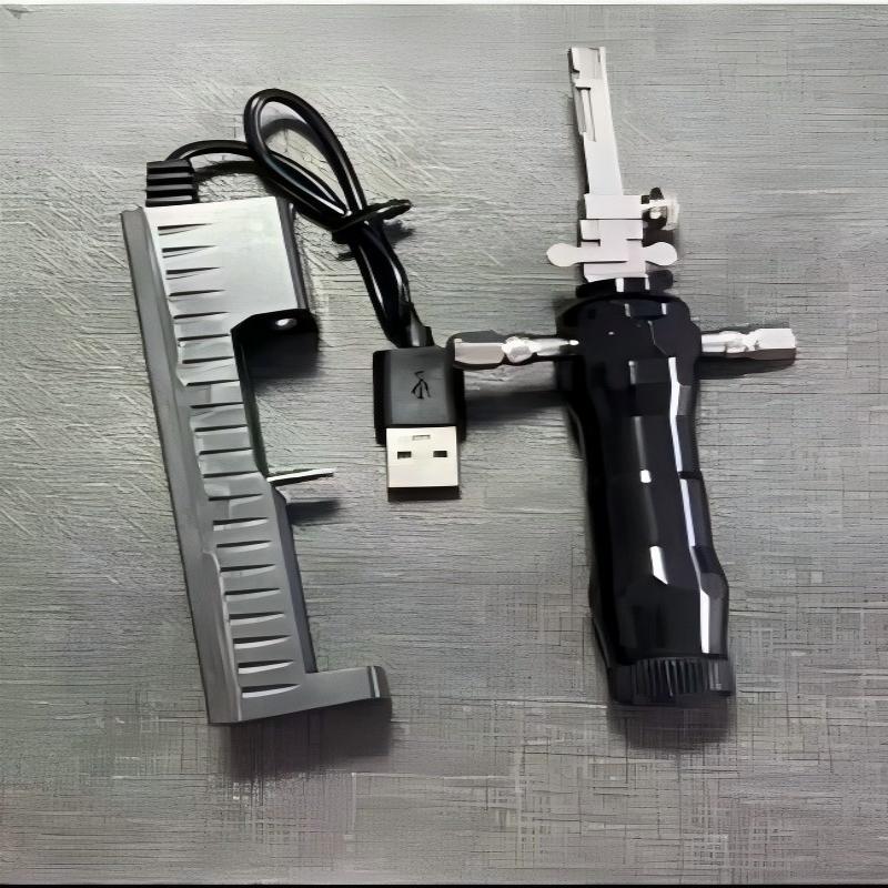 Spring Free Blade Electric Lock Pick with Mechanical Feedback Analysis and Dual-Sensory Feedback for Professional Locksmiths