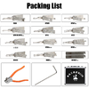 Original Lishi Tool 32 PCS 2-in-1 Set for Non-Destructive Lock Pick and Locksmith Applications