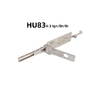 HU83 Lishi 2-in-1 Lock Pick Set with High-Precision Decoding for Professional Locksmith Tools