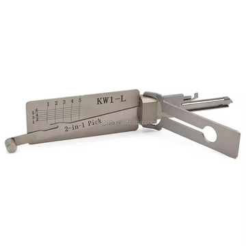 Lishi 2-in-1 Tool with Precision-Machined Tip and Stainless Steel Construction for KW5-L Model Residential Locks