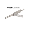 Lishi Tools HU66 2 in 1 Locksmith Tools Lock Pick for Door Lock Opener Professional Hand Tools for VW series
