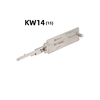 LISHI KW14 (15) Model 2-in-1 Motorcycle Tool with Metal Construction for Direct Reading Kawasaki Motorcycle Keys