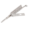 Genuine Lishi 2-in-1CY24R Tool with Integrated Pick and Decoder, Graduated Scale Indicator, and Precision for Auto Lock Pick Set