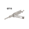 Lishi 2-in-1 GT15 Model Auto Lock Pick Set with Metal Construction and Speed-Optimized for Pros