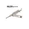 LISHI HU39 2-in-1 Auto Lock Pick Set with Metal Construction for Car Lock Opening Decoder