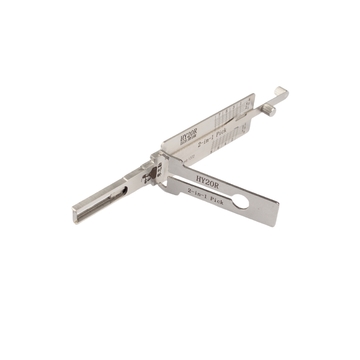 LISHI HY20R Stainless Steel 2-in-1 Auto Lock Pick Set and Decoder for Chrysler/Dodge/Jeep Vehicles Professional Locksmith Tool