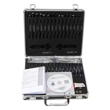 Original Lishi Key Cutter 32 PCS 2-in-1 Set with Automatic Door Lock Opening for Professional Locksmith Tools