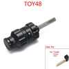 TOY48 Model Turbo Decoder and Car Key Opener with Metal Material for Non-Destructive Entry