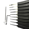 11-Pieces Premium Metal Lock Pick Set Model 2519 for Beginner and Pro Locksmiths