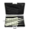 HUK 18pcs Stainless Steel Lock Pick Set Model 2509 Professional Locksmith Tools