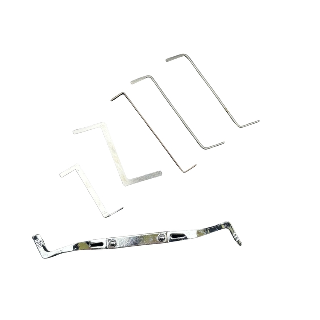 24pcs Titanium Steel ABS Multitool Lock Pick Set Model 2518 for Professional Locksmith Tools