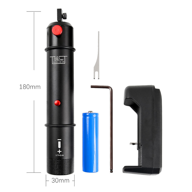 Genuine lock picking tool kit, mini electric lock picking gun, locksmith supplies (built-in battery), civilian locksmith tools